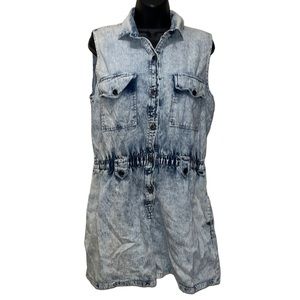 Vintage 80s/90s Pinot Noir Acid Wash Jean Shorts Jumper